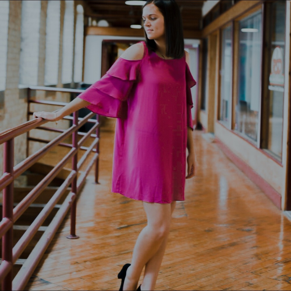 Shuffle Ruffle Dress